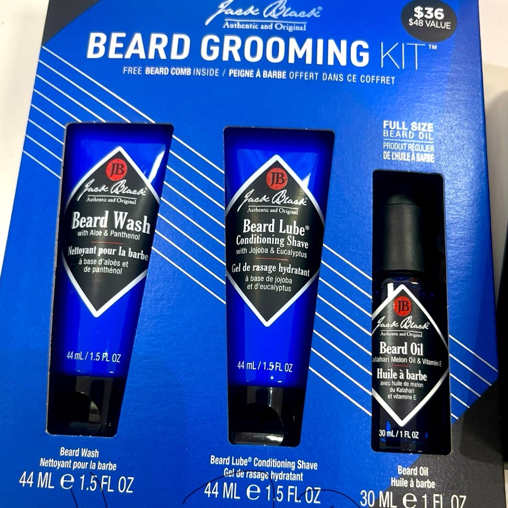 Bread grooming set from Jack Black